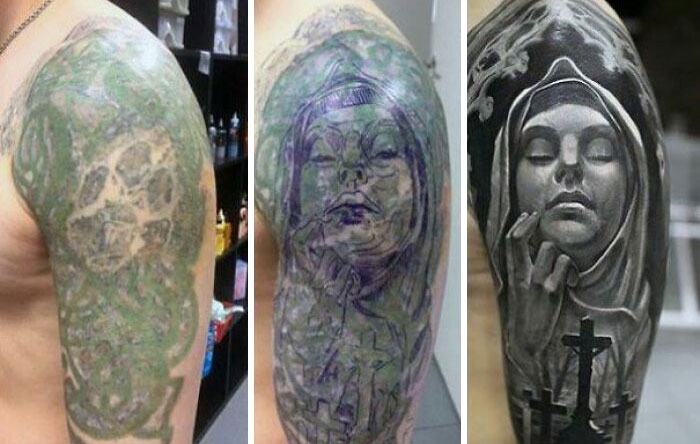 1642038075 55 30 Tatuadores que supieron tapar disenos desastrosos de tatuajes con【HUMOR VIRAL】