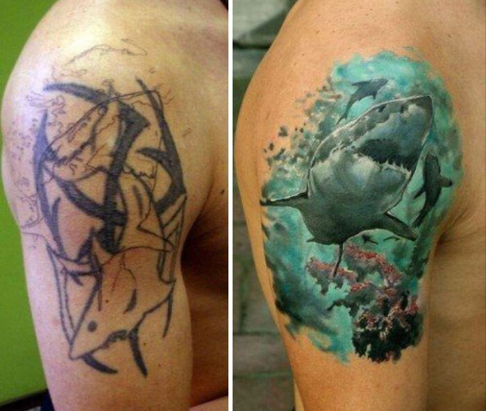 1642038075 966 30 Tatuadores que supieron tapar disenos desastrosos de tatuajes con【HUMOR VIRAL】